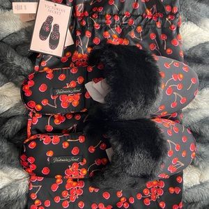 Victoria’s Secret Satin Slippers